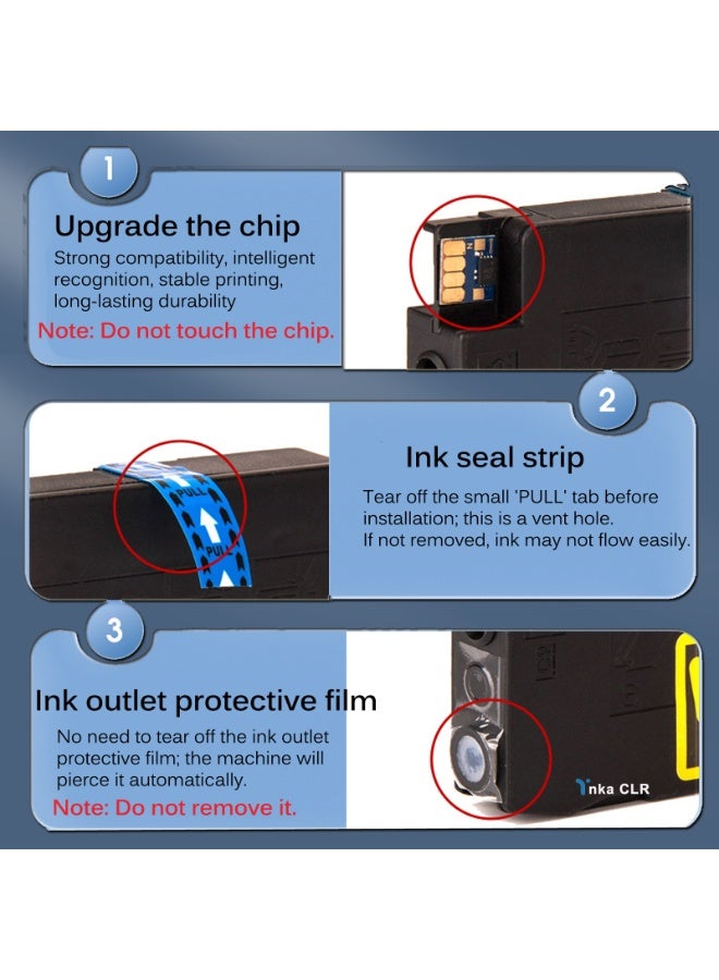 953XL 953XL Ink Cartridges Multipack for HP 953XL Ink Cartridges,Not Affected by Upgrade, Work for HP Officejet Pro 7720 7730 7740 8210 8710 8720 8725 8730 8740 Printer（5pk） - Image 4
